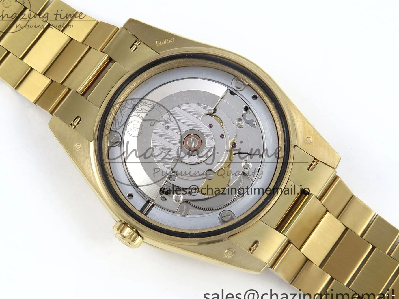 MiroTime 0325 Day Date 40 YG 228238 Noob 1:1 Best Edition Green Roman Dial on President Bracelet A2836 (Gain Weight) Youthful 796